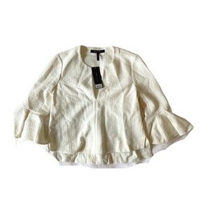 BCBGMaxAzria Textured Blouse